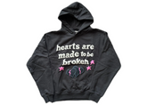 Broken Planet Hearts Are Made To Be Broken Hoodie - Washed Black